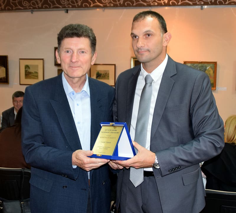 Zoran Slavic sa pomocnikom gradonacelnika Simom Salapurom