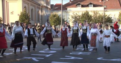 NESVAKIDAŠNJI DOGAĐAJ U CENTRU U OKVIRU FESTIVALA FOLKLORA NESVAKIDAŠNJI DOGAĐAJ U CENTRU U OKVIRU FESTIVALA FOLKLORA