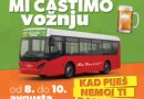 KOMPANIJA ,,GOMEKS“: Besplatan prevoz za vreme Dana piva – odgovorno do provoda