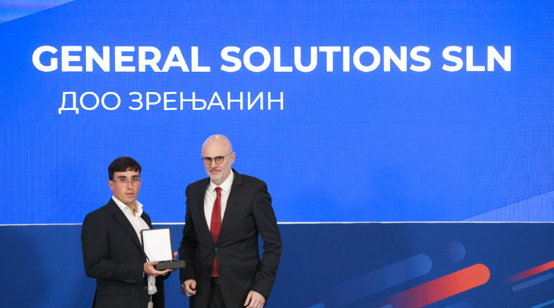 9-1-1 Stefan Surdućan primio priznanje Dzeneral solution