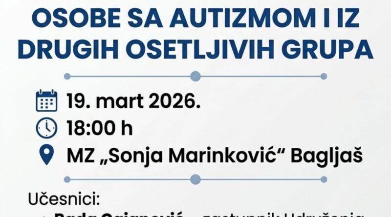 tribina mart Plavi krug